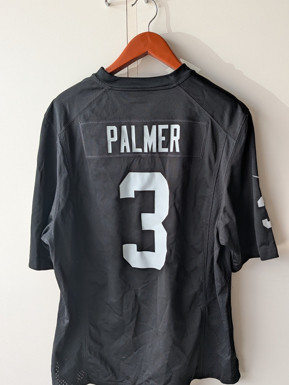Nike Black Palmer #3 Football Jersey
